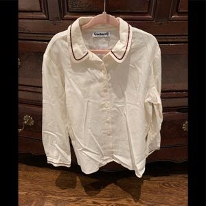 Cacharel Paris vintage girls designer blouse